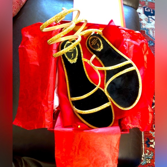 SOLD-Rene Caovilla sandals EU37 - Picture 1 of 5
